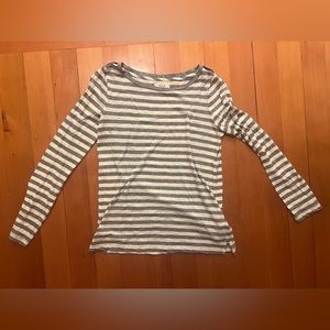 Women’s Madewell Striped Long sleeve Shirt